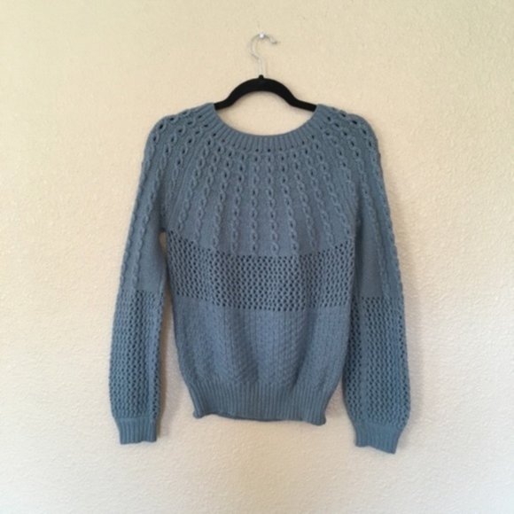 Anthropologie Guinevere Purl-Wise Pullover Sweater - Picture 6 of 9
